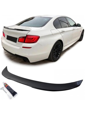 Zadní křídlo, spoiler BMW 5 F10 - černý lesklý (širší)